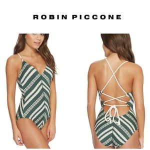 NWT✨Nordstrom/Robin Piccone Livvy Swimsuit, sz 4